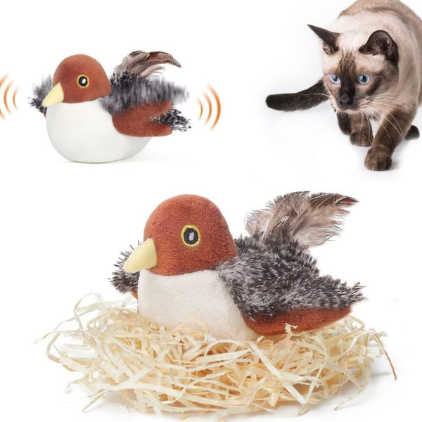 NalaPaws® BiteBuddy — Elektrisch Kauwspeeltje voor Katten
